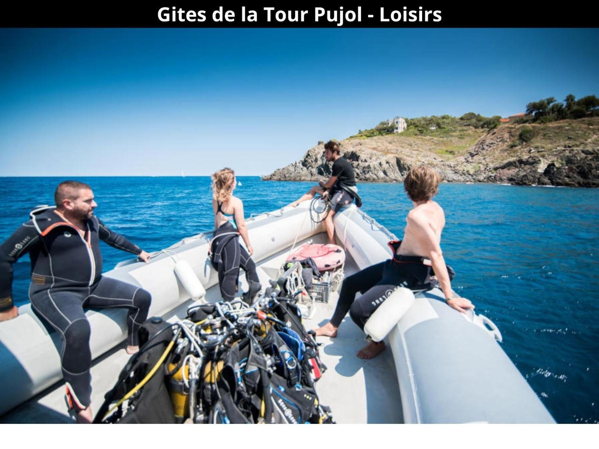 Les Gites De La Tour Pujol Argelès-sur-Mer Eksteriør bilde