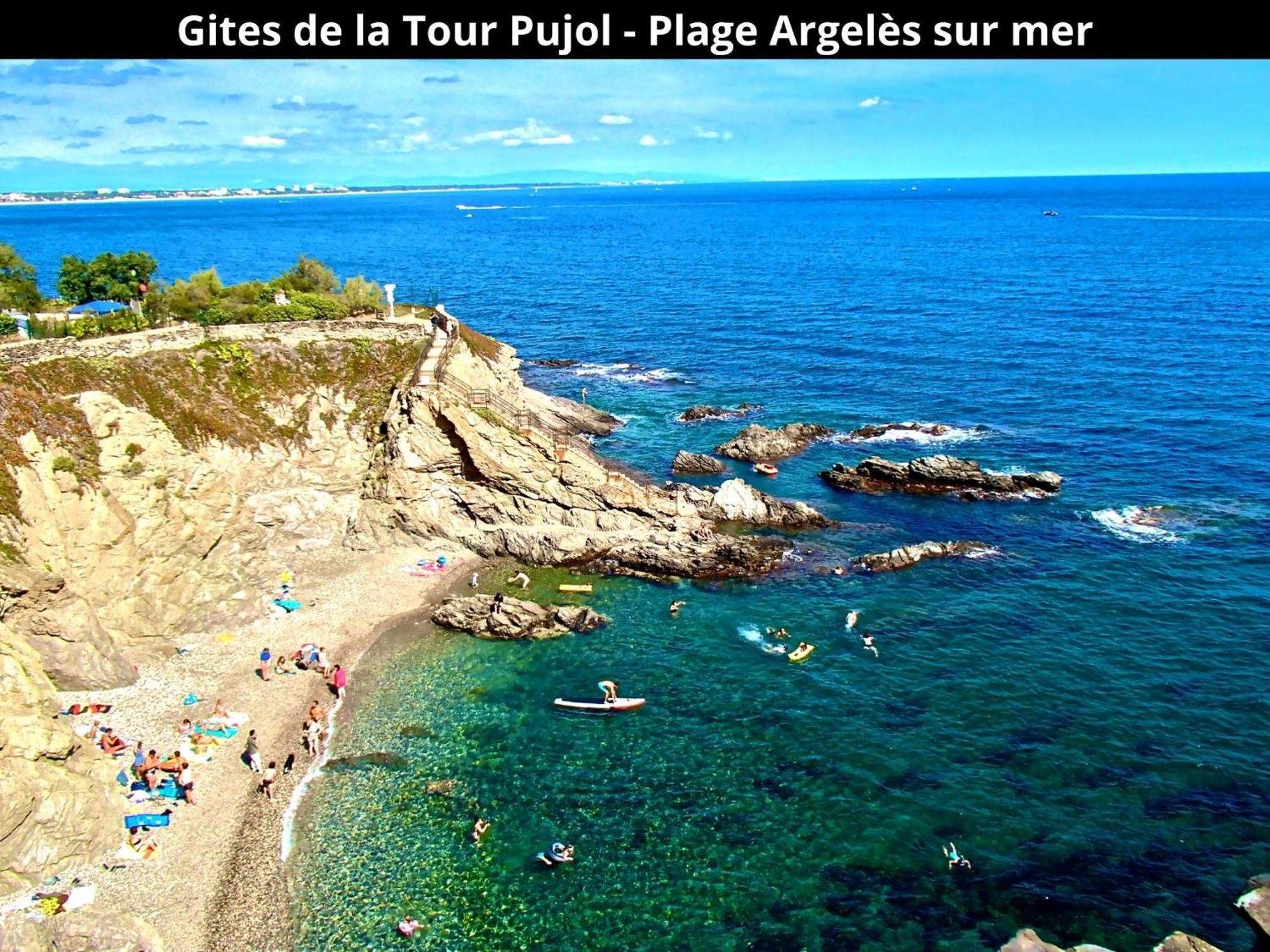 Les Gites De La Tour Pujol Argelès-sur-Mer Eksteriør bilde